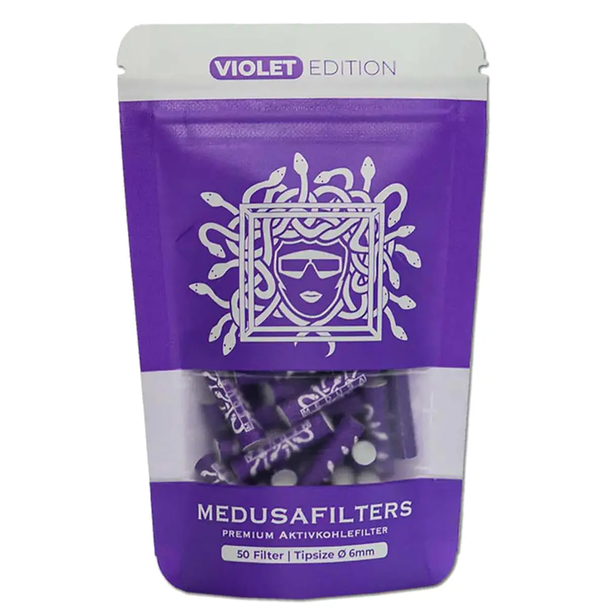 Filtro de carbón activado Medusa 6mm