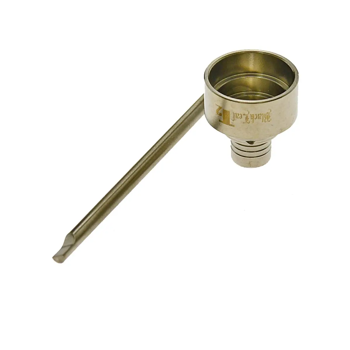 Black Leaf Carb Cap titanio Estándar