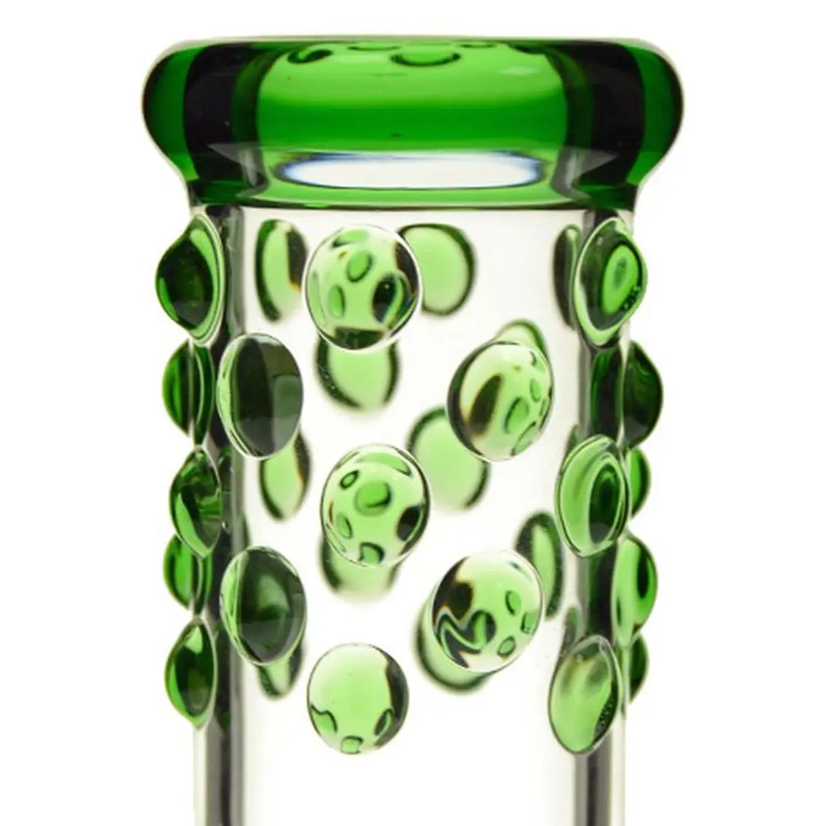 Grace bong de cristal "Lewd Green Lucy" 35cm