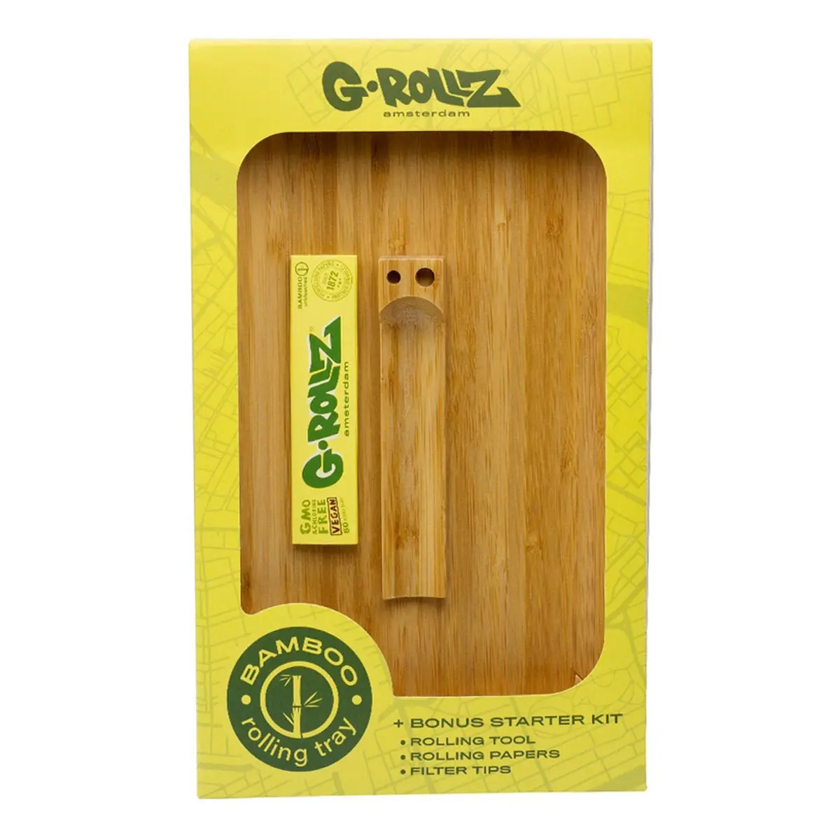 G-Rollz Bambù Bandeja rodante - grande