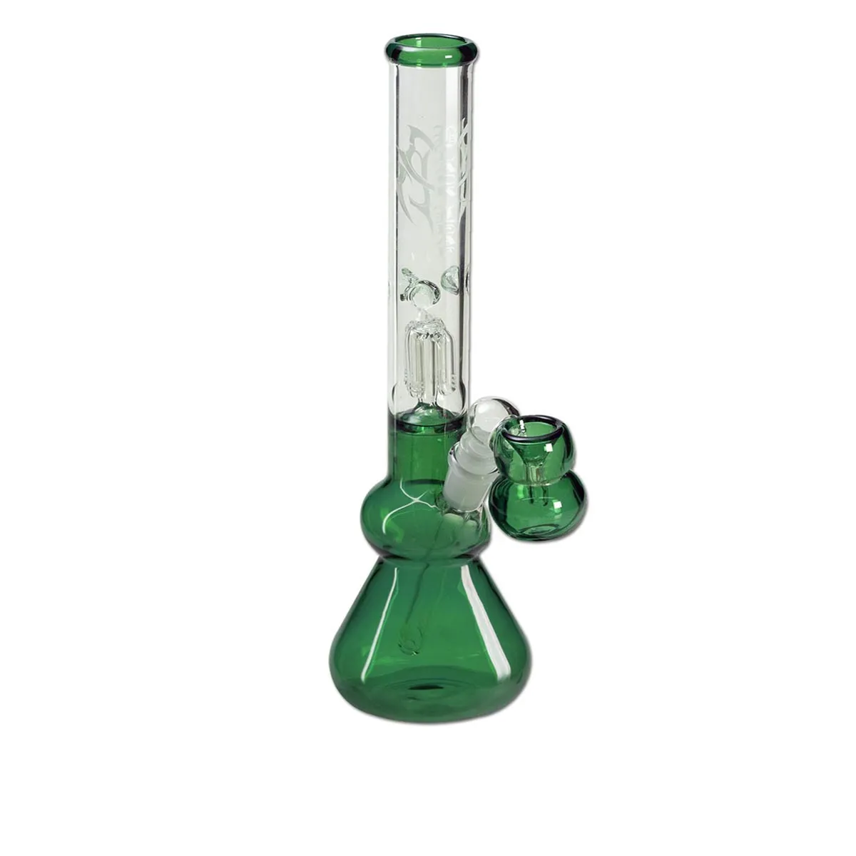 Black Leaf bong con percolador ICE 30cm verde