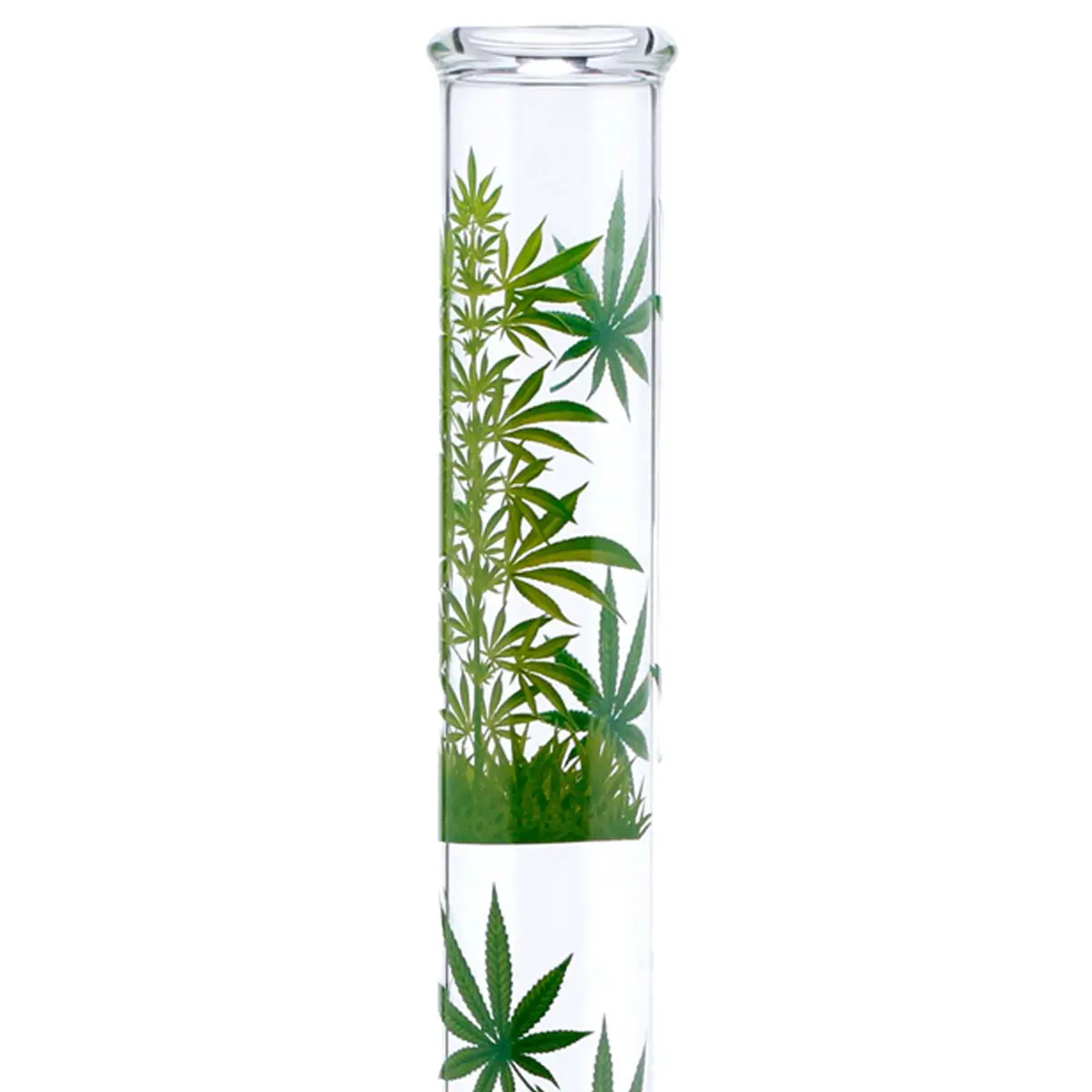 Bong de cristal Árbol de la Vida Leaf Jhari - 45cm