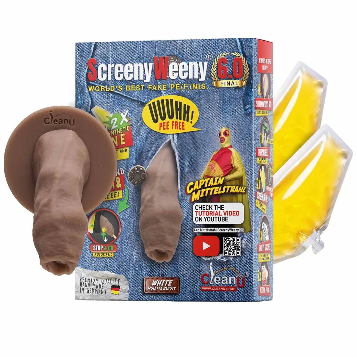 Screeny Weeny 6.0 blanco / mulato - Beauty