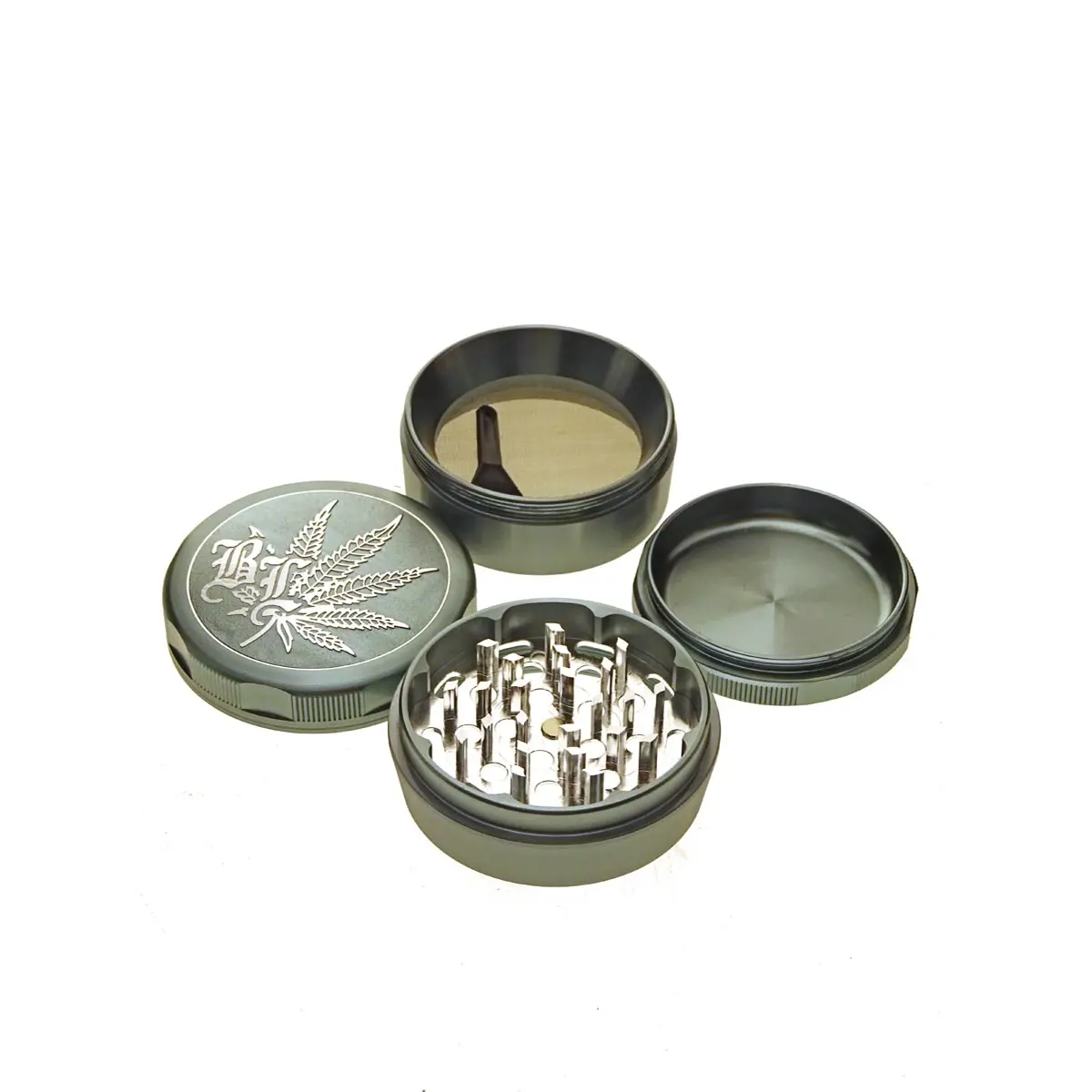 Grinder goblet 4 piezas Ø 63 mm titanio