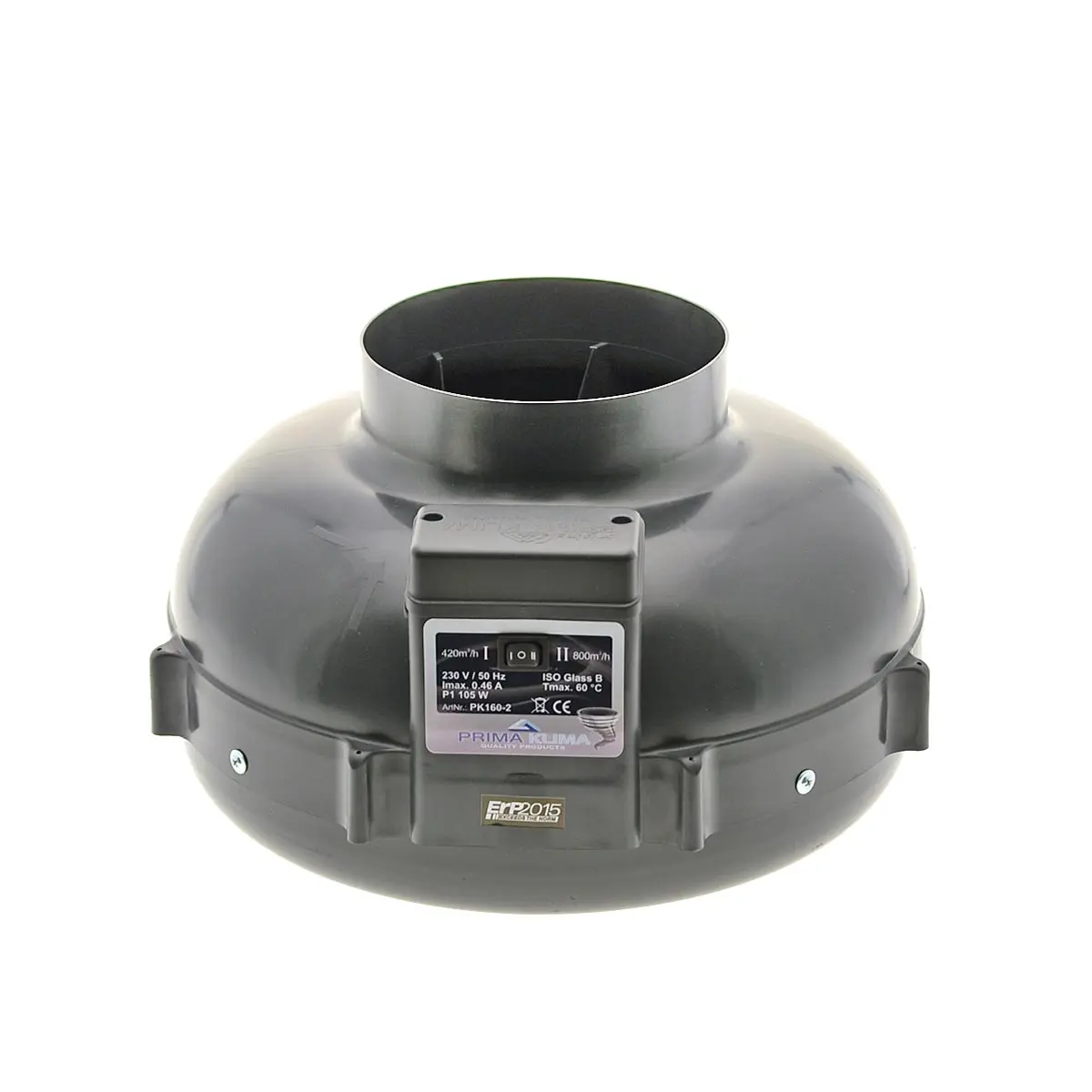 PrimaKlima ventilador 160mm - 420/800m³