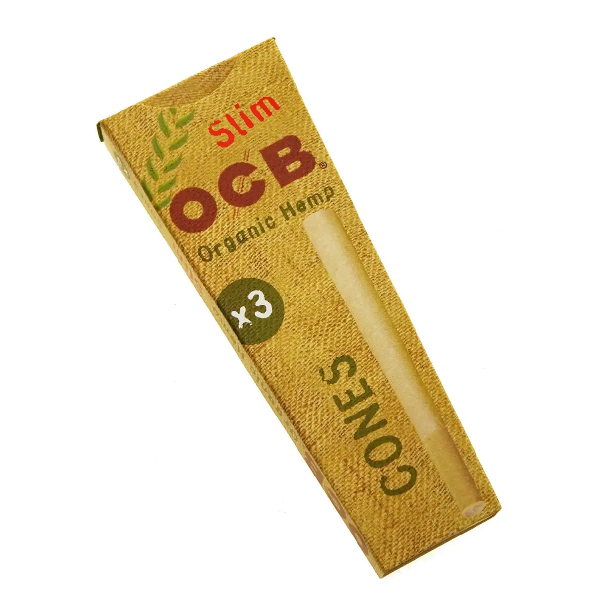 OCB Cones Organic - conos orgánicos de cáñamo Slim