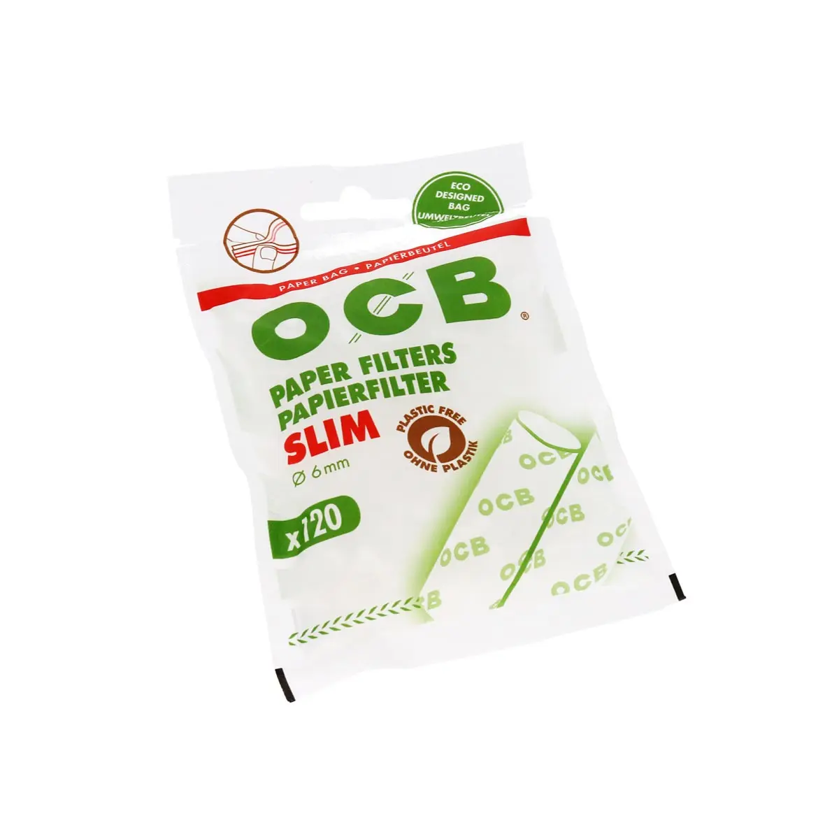 Filtro de papel OCB Slim 6mm