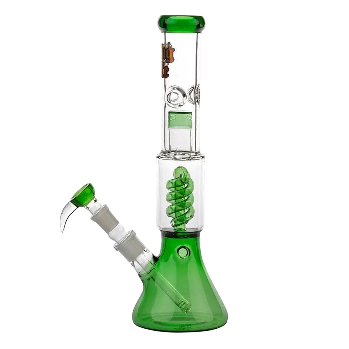 Thug Life 'OG' Bong Percolador 35cm - verde
