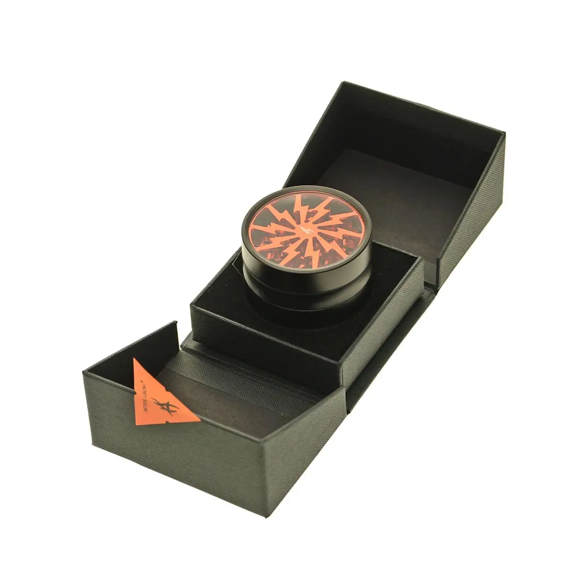 Thorinder Grinder con ventana negro / aranja