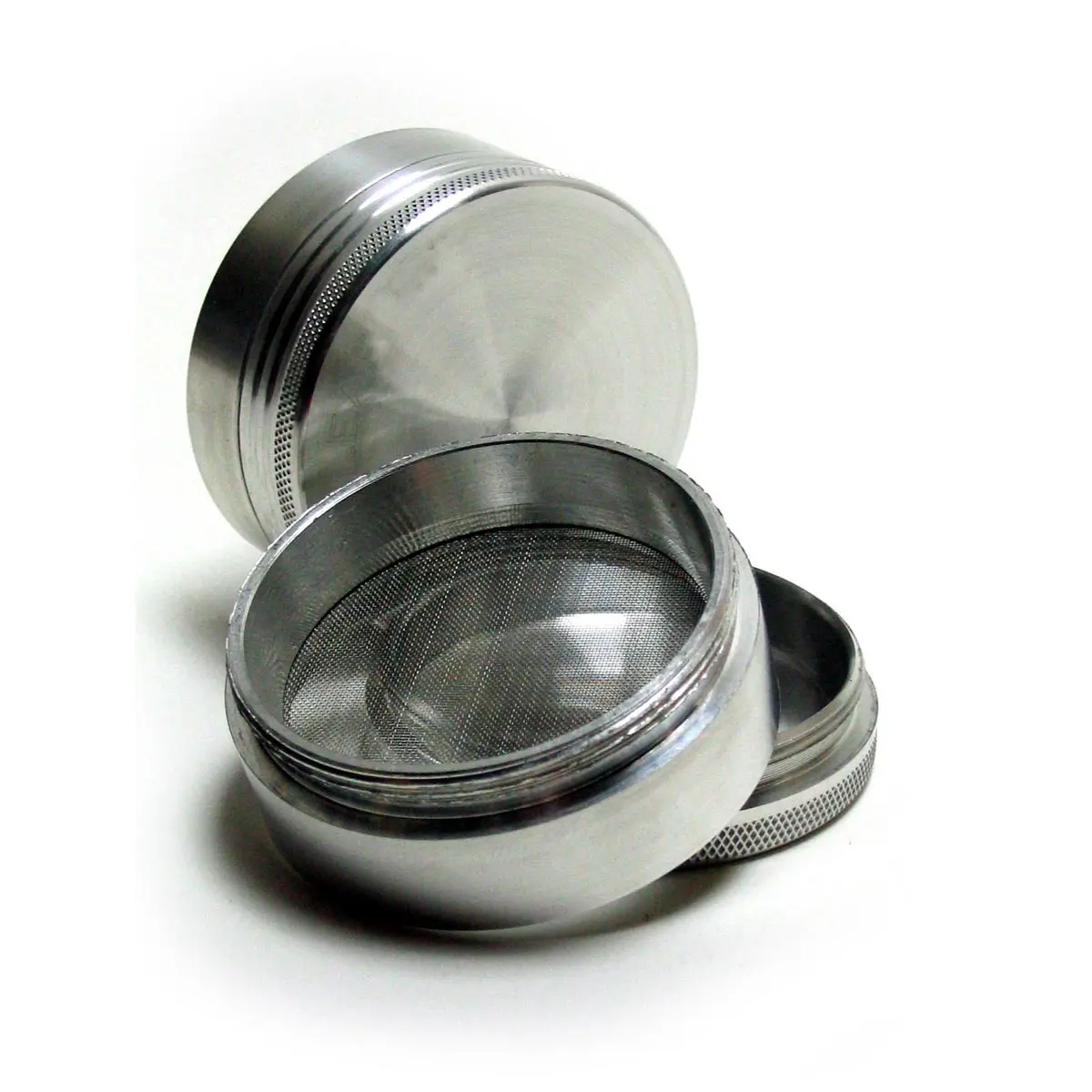 Grinder con tamiz aluminio 50mm