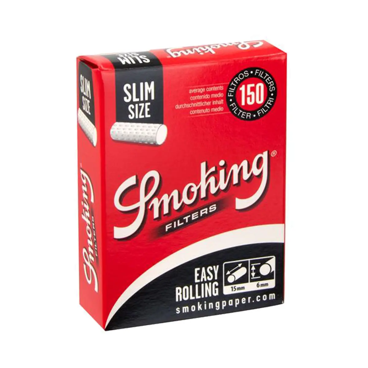 Smoking filtros Easy Rolling Slim
