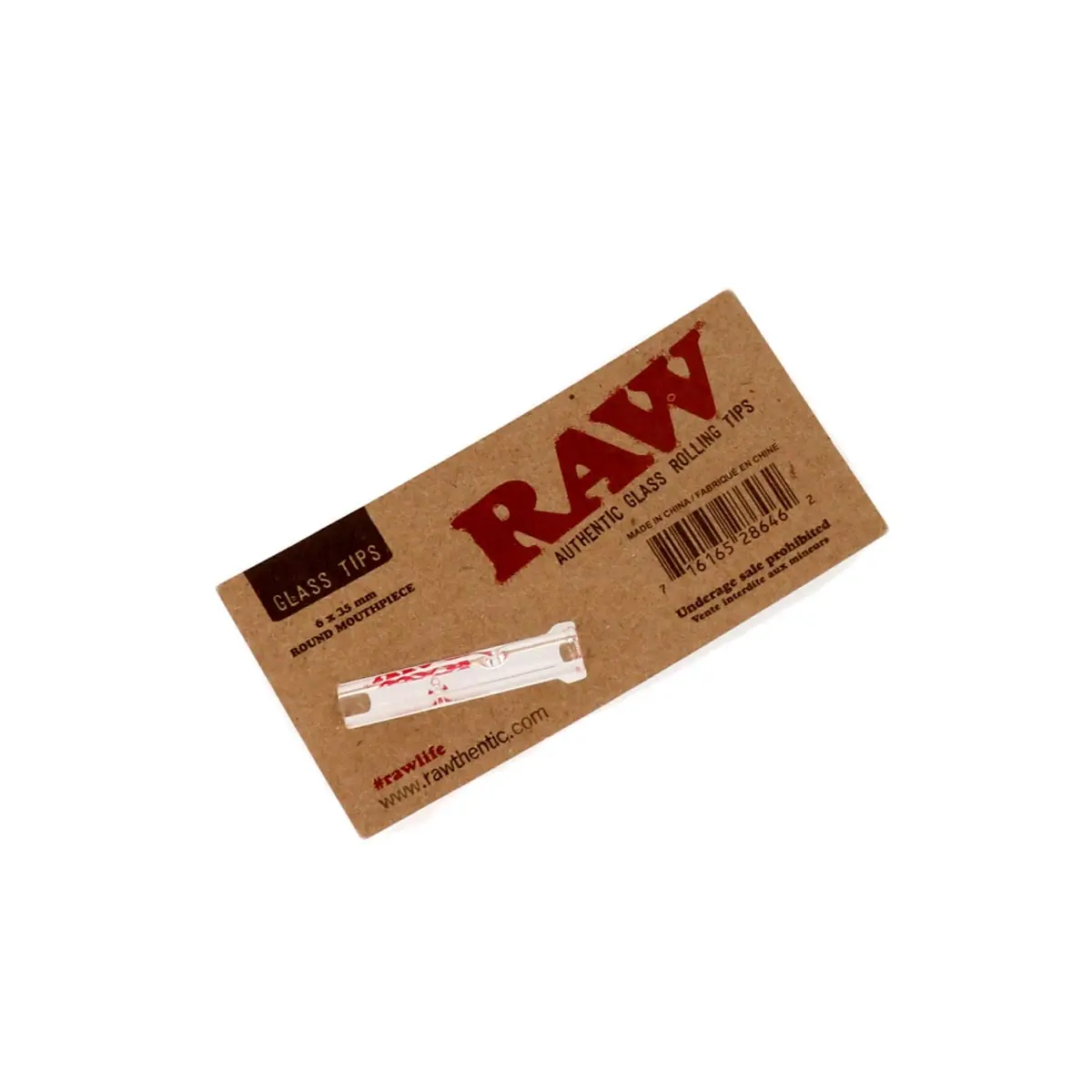 Punta de cristal RAW - redonda