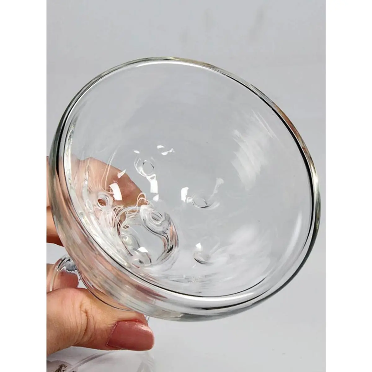 Tazón de vidrio Shisha de 6 agujeros