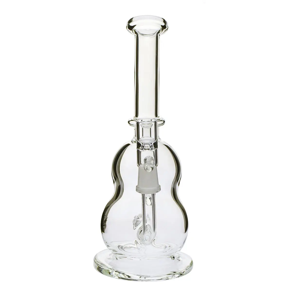 Black Leaf Bird Cage bong de cristal