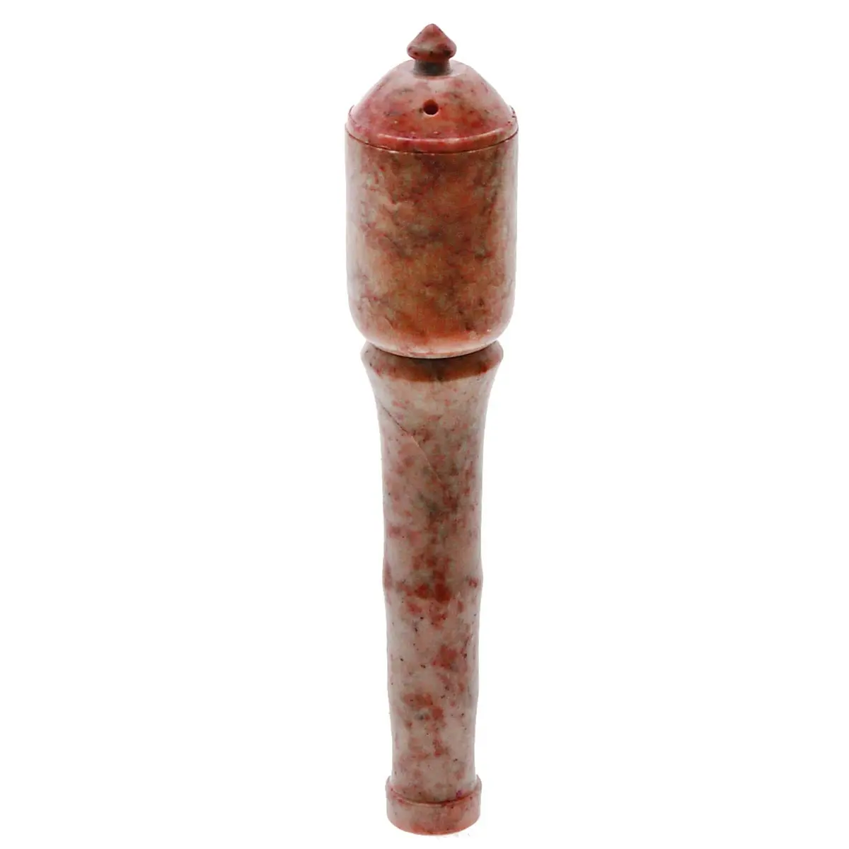Chillum de piedra de jabón con tapa