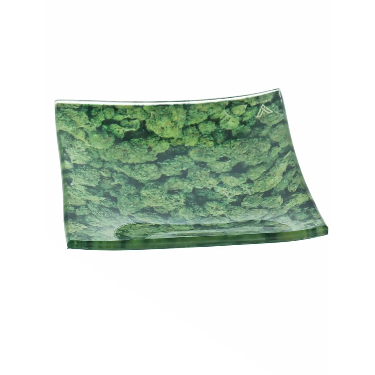 Cenicero de cristal / bandeja "Buds"