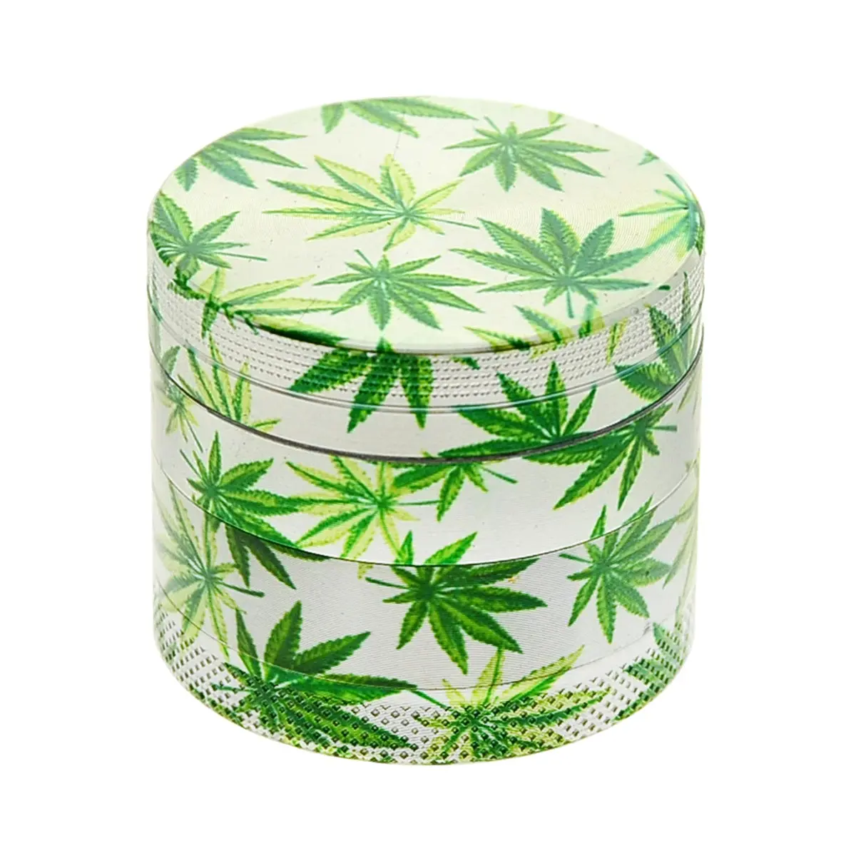 Black Leaf Grinder "hoja de cáñamo" 4 pt.