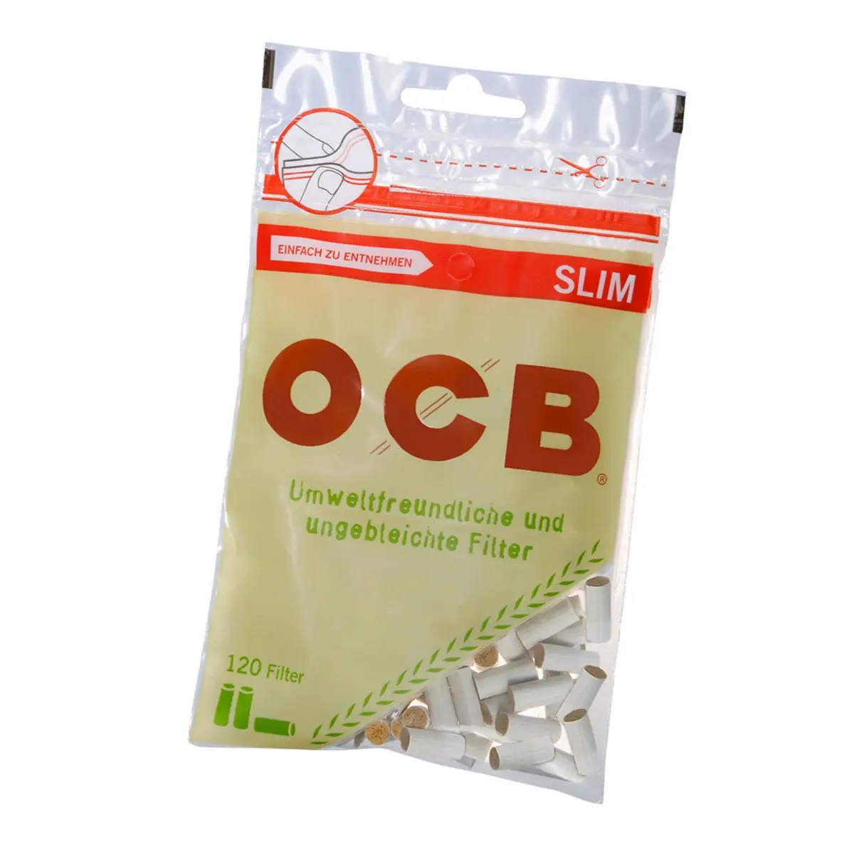OCB filtros - Organic Slim 120 uds.
