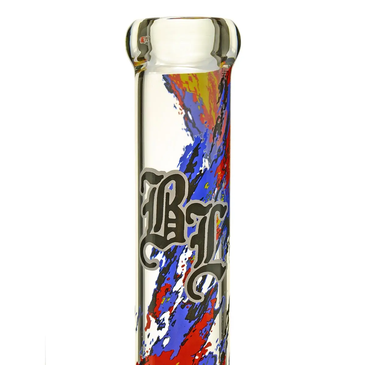 Black Leaf bong de cristal Bong Burn Baby Burn 46 cm