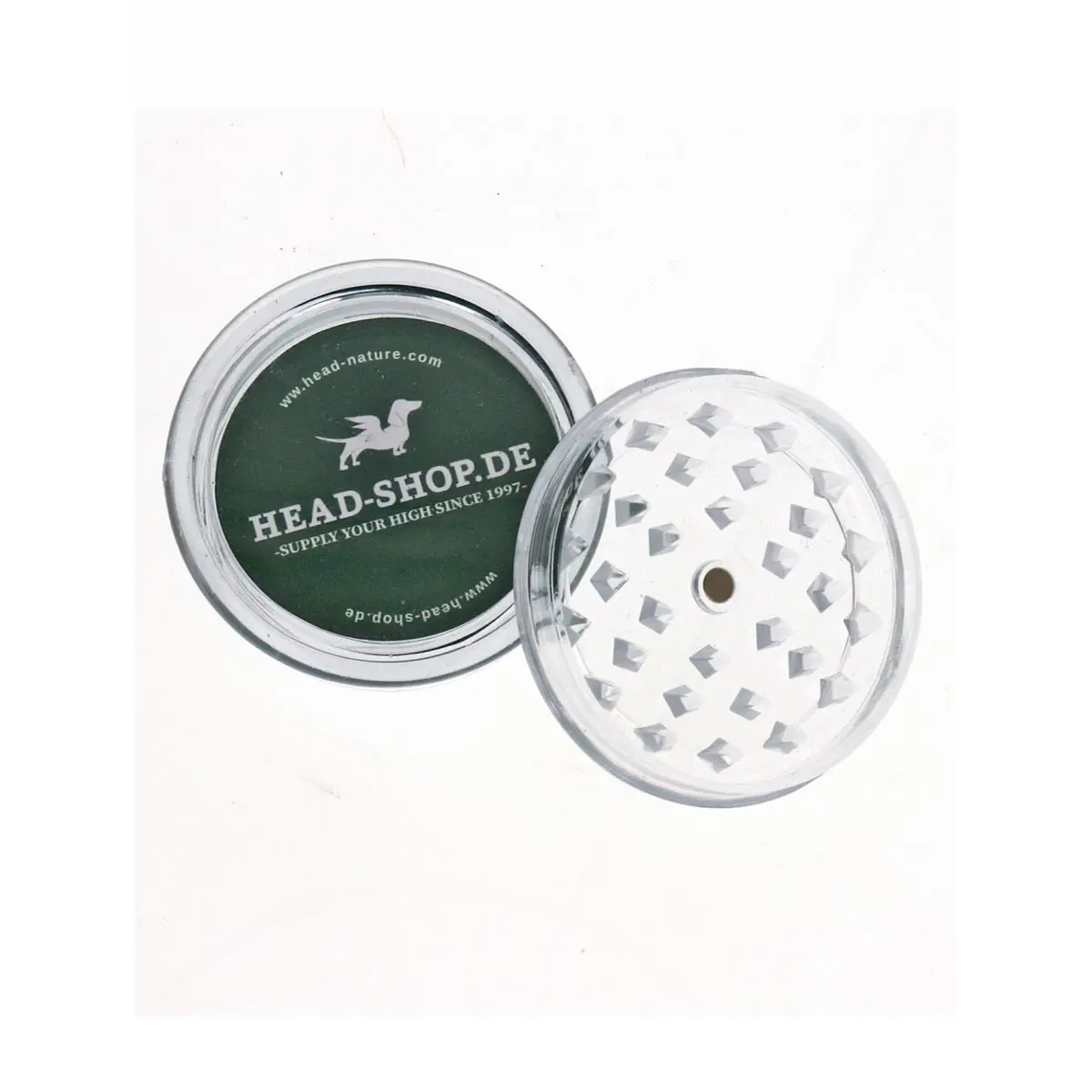 Grinder head&nature de acrílico 