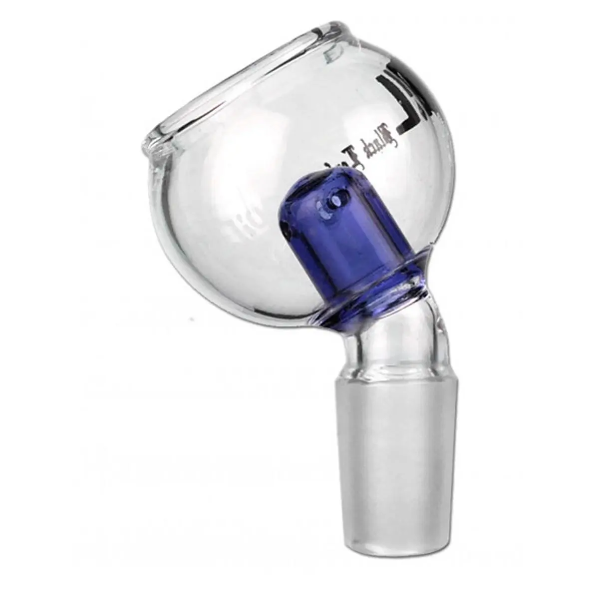 Black Leaf cazoleta de aceite acodado azul