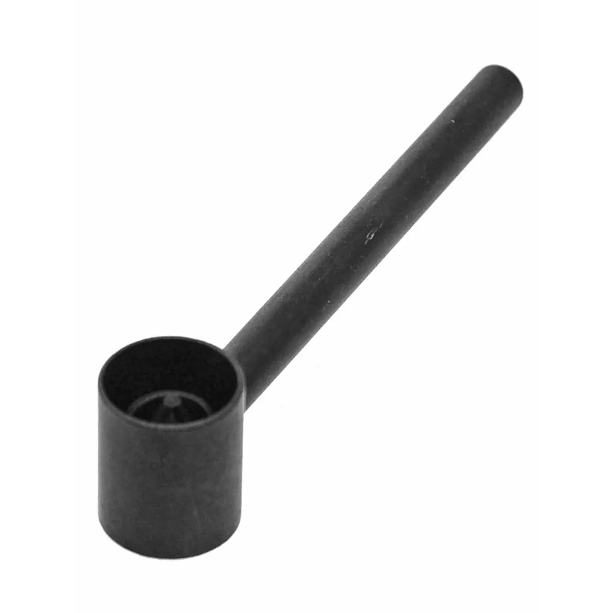 Pipa de metal para su uso sin rejillas - negra