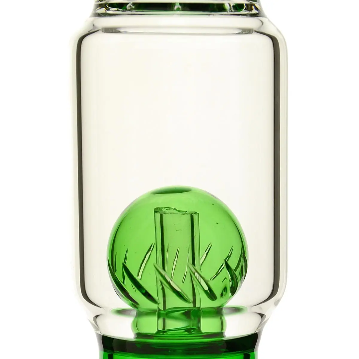 Grace Glass Bong Rounded Green Ramona 35 cm