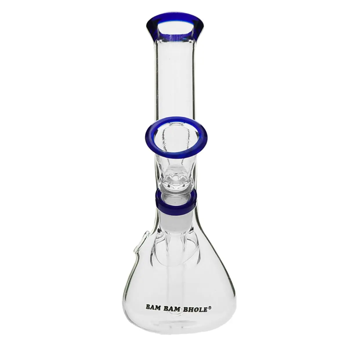Bong de cristal Mini Blue Smoke - 14,5