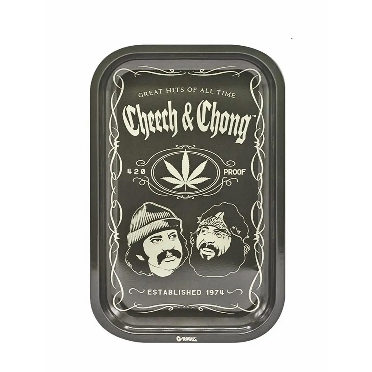 G-Rollz Cheech & Chong bandeja de liar "Greatest Hits"