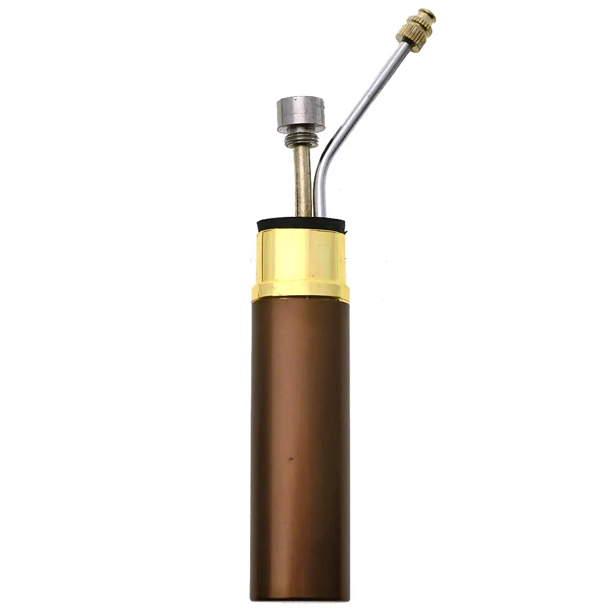 Pipa de metal "pluma"