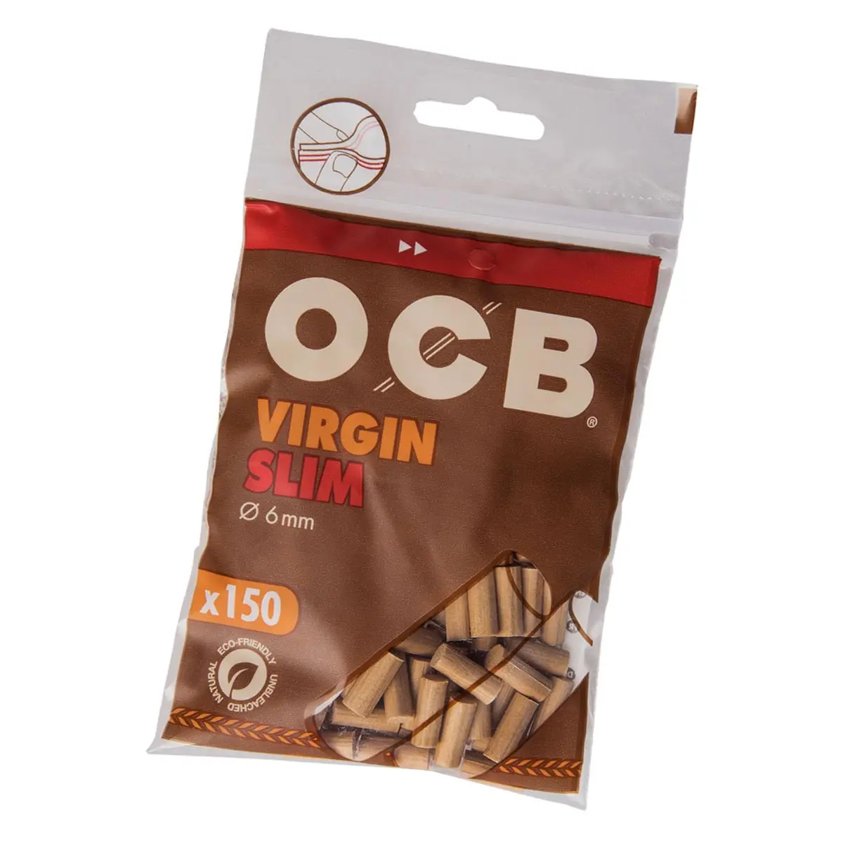 OCB filtros Virgin Slim - 150 pcs.