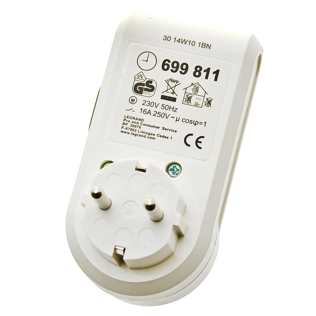 Temporizador zócalo Legrand (Omnirex)