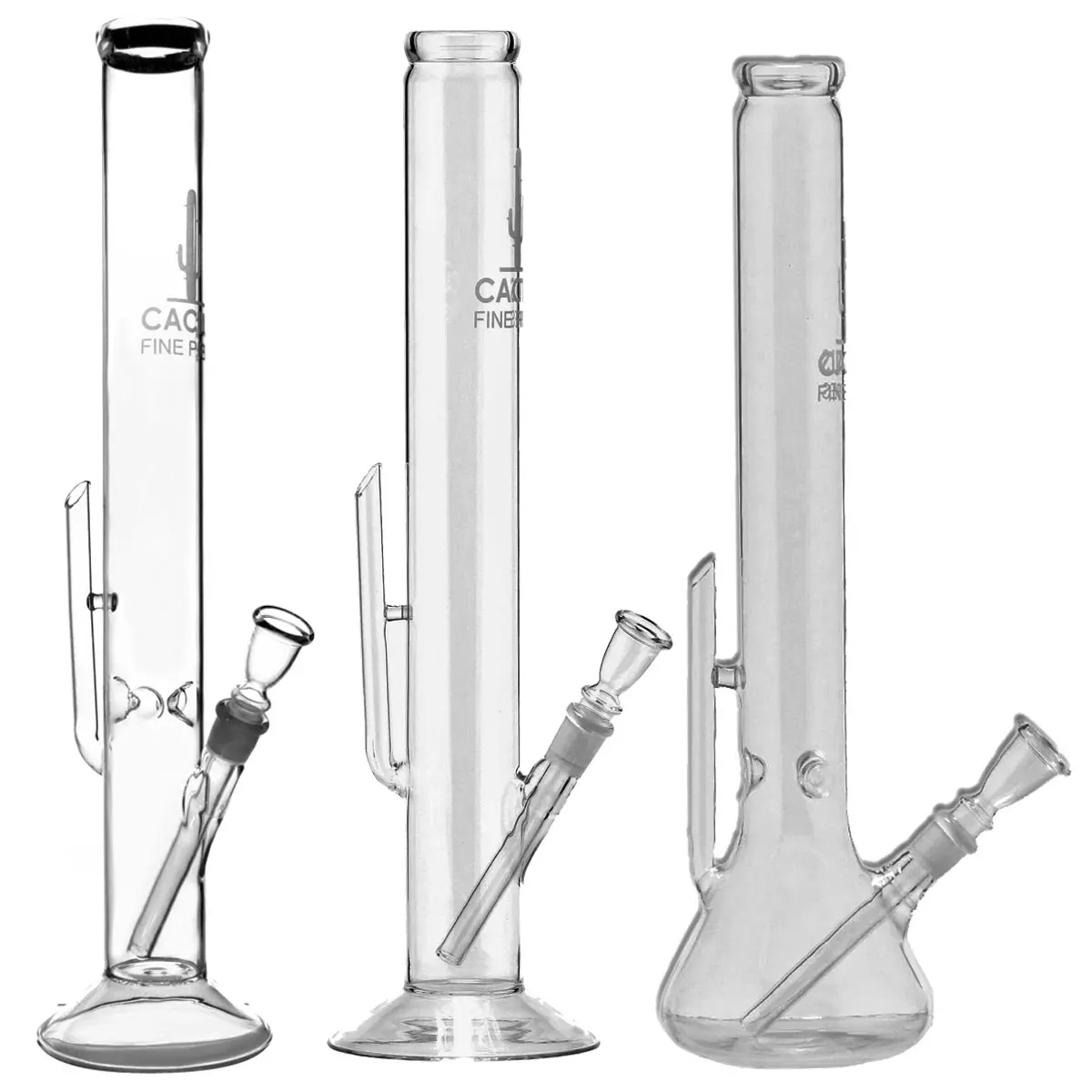 Cactus bong de cristal 46cm