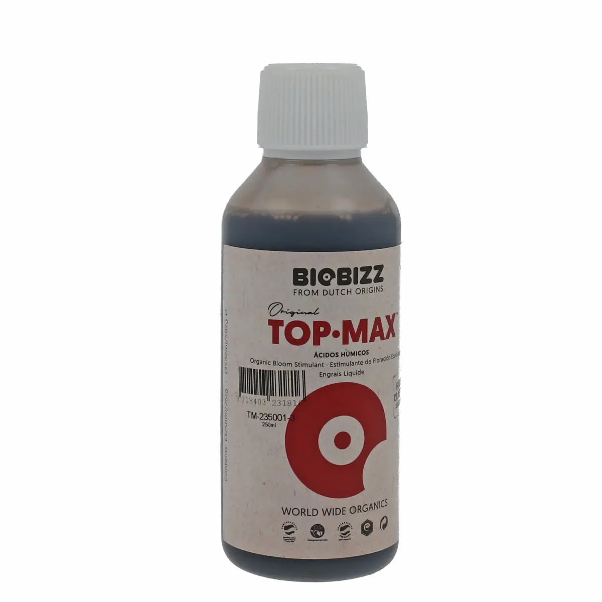 BioBizz TopMax - varios cantidades 250 ml