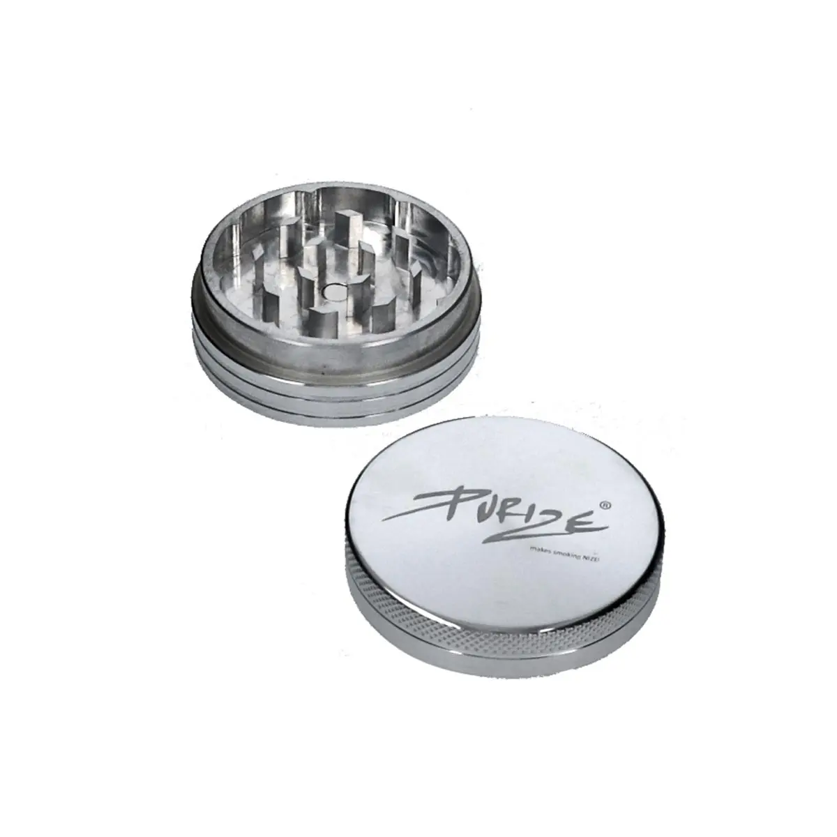 PURIZE® Grinder 2-Part plata