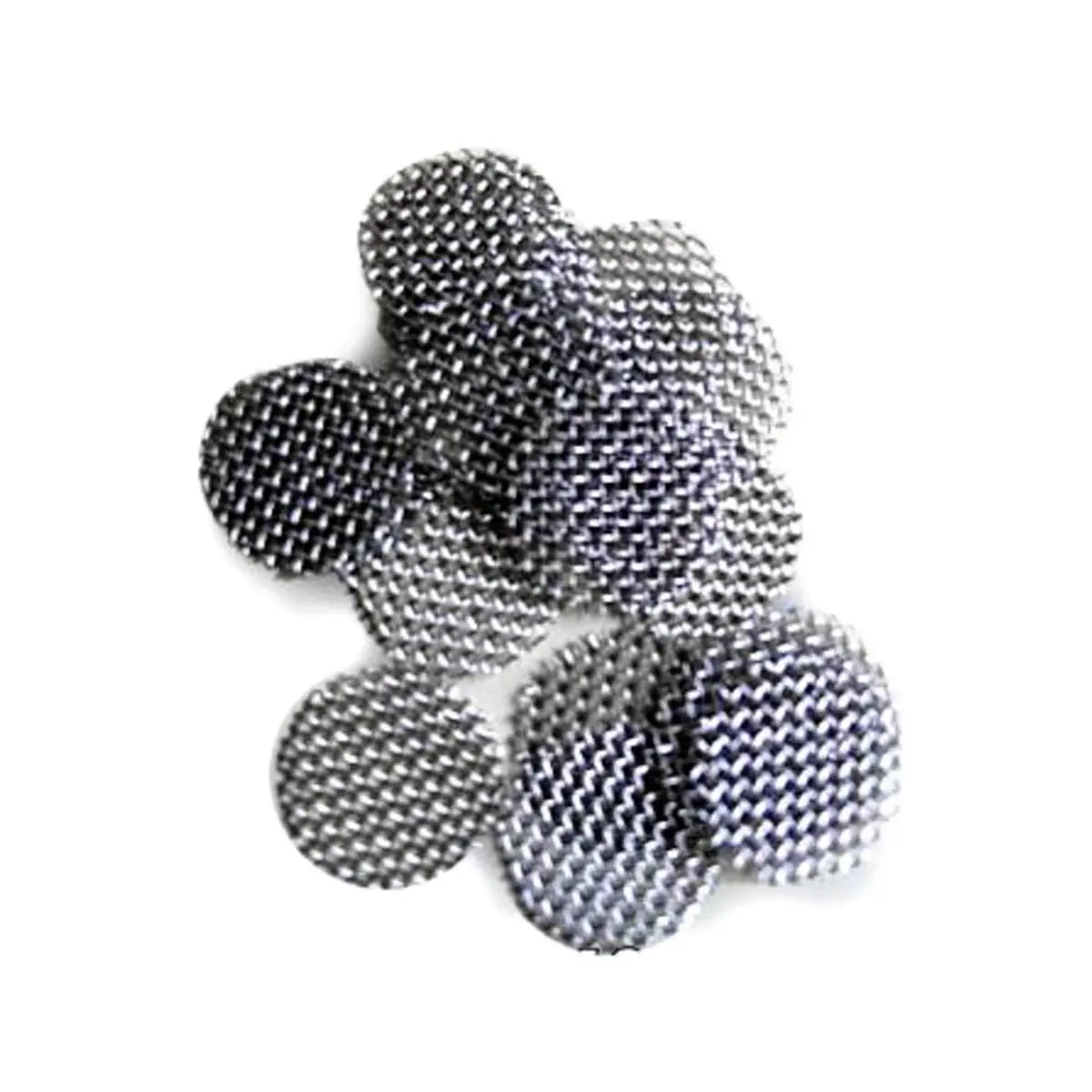 Rejilla de acero mini extra fino - 10mm - 100 uds.