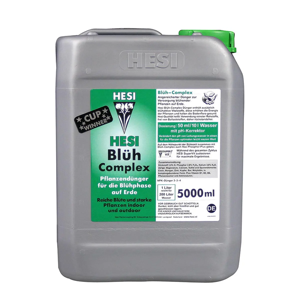 Hesi - Bloom Complex 5 litro para Mantillo