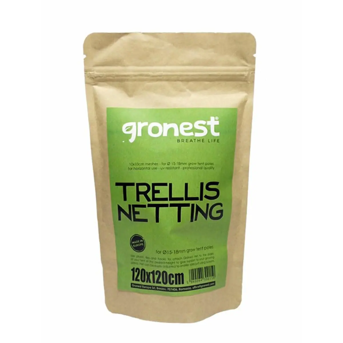 Malla de soporte Gronest para plantas 120x120cm / 15-18mm