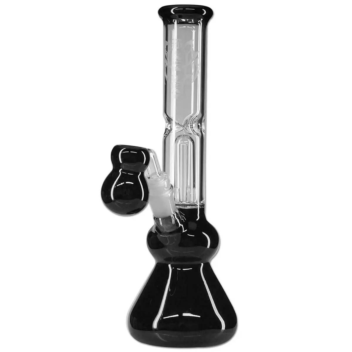 Black Leaf Percolator Bong ICE 30cm black