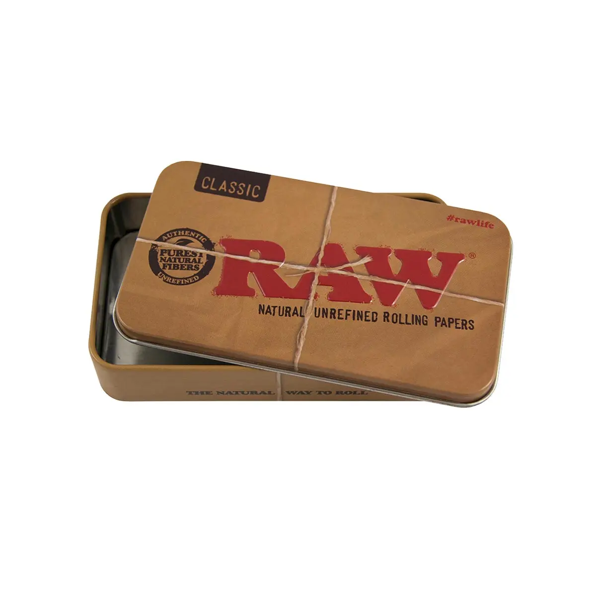 RAW caja de lata