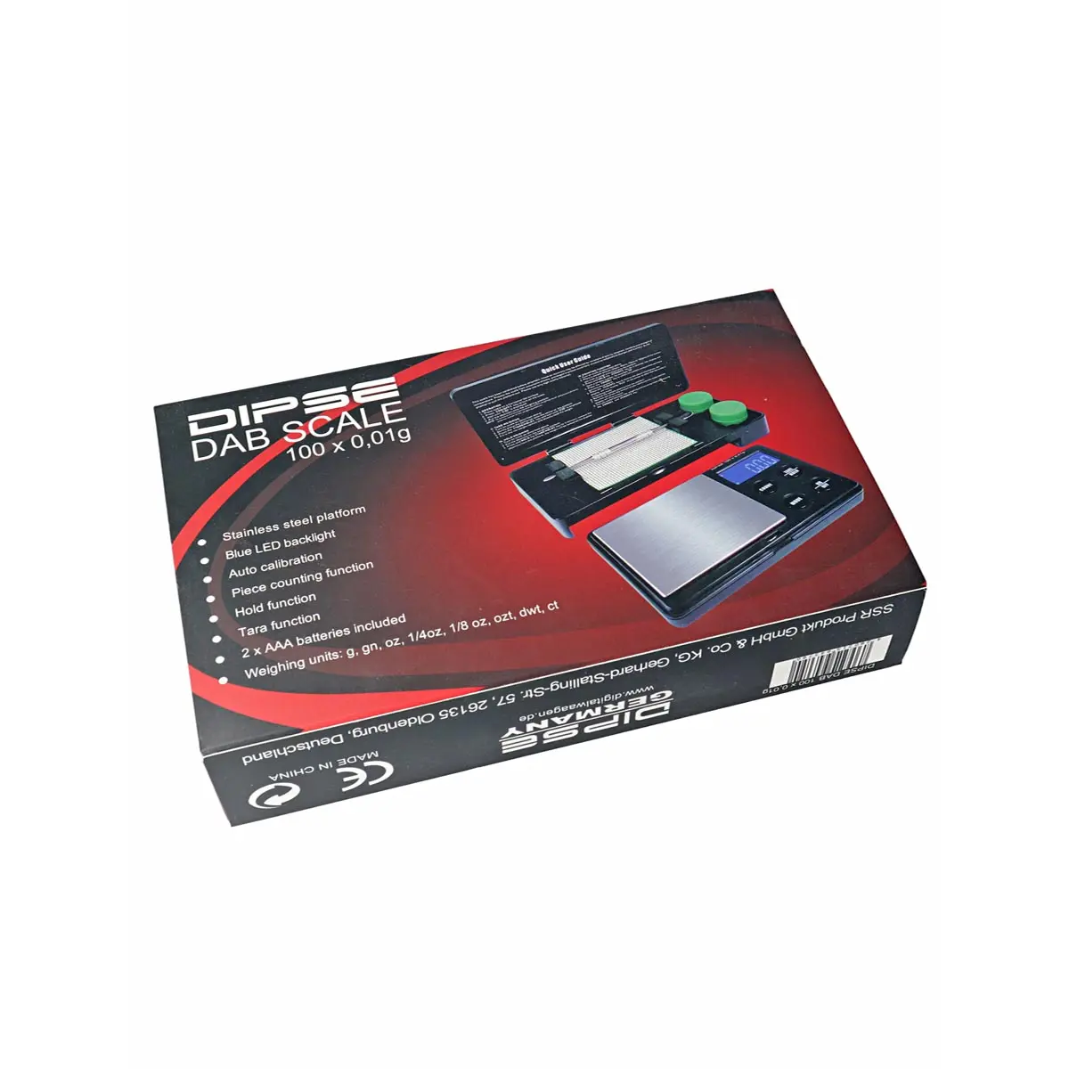 DIPSE Dab Escala digital 100g