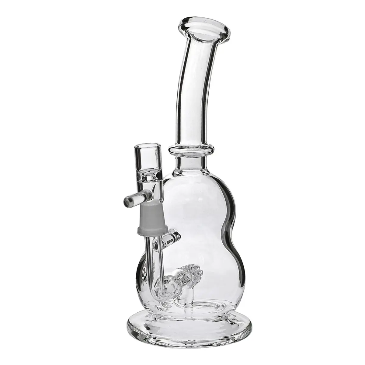 Black Leaf Bird Cage bong de cristal