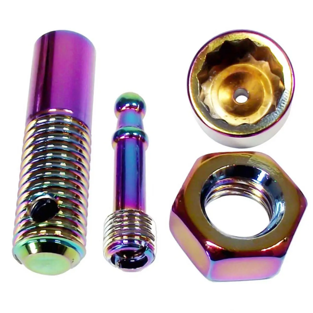 Silbato de metal 'Screw'