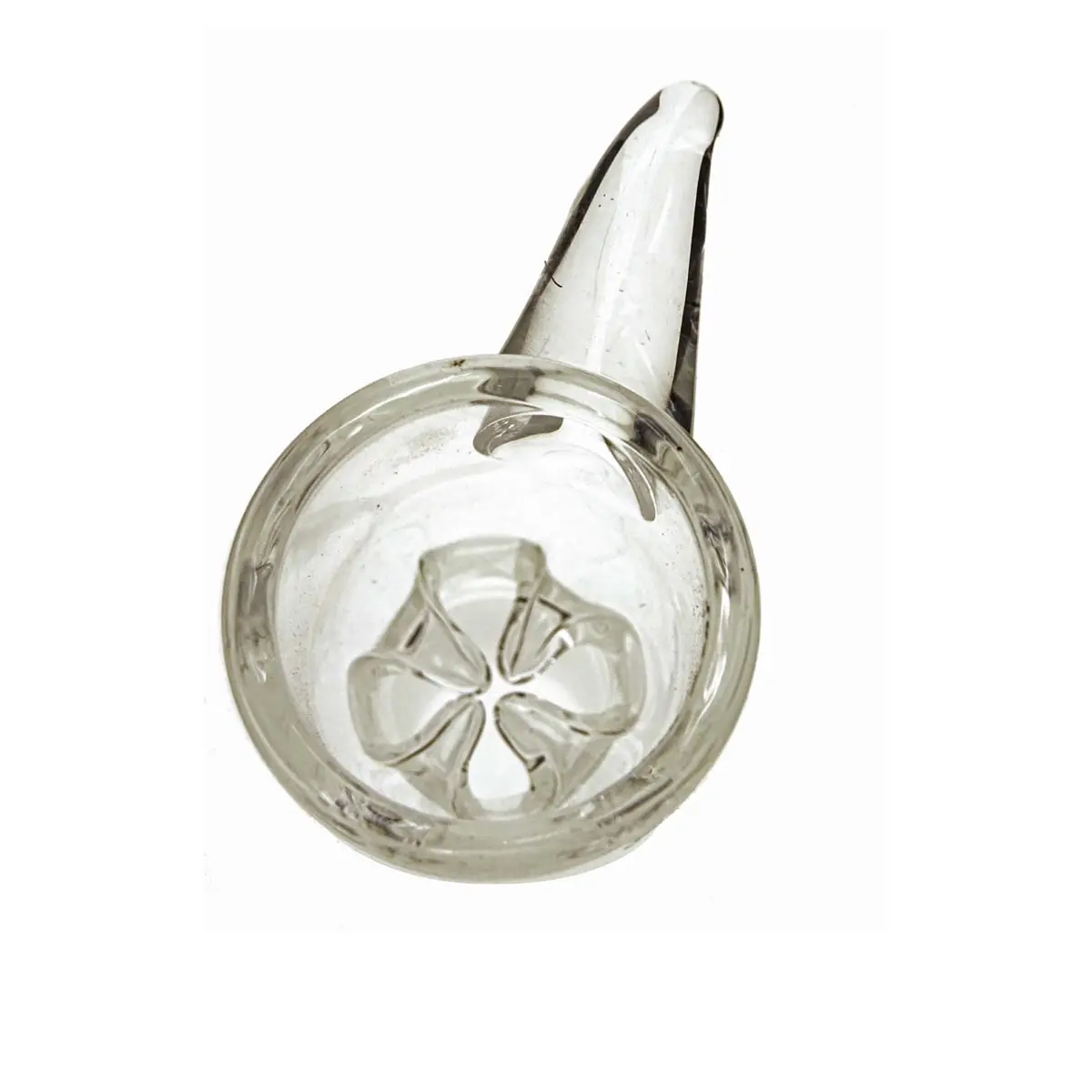 Cabeza de vidrio  'Black Leaf' + tamiz