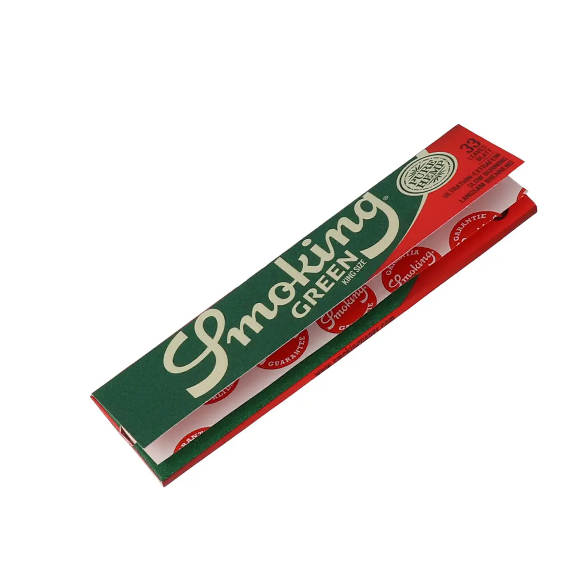 Smoking Green King Size papel de fumar