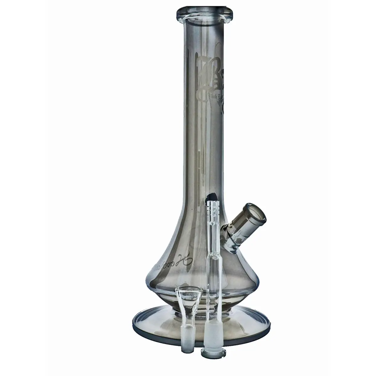 BL Neverland Bong con Efecto Arco Iris Metálico - negro