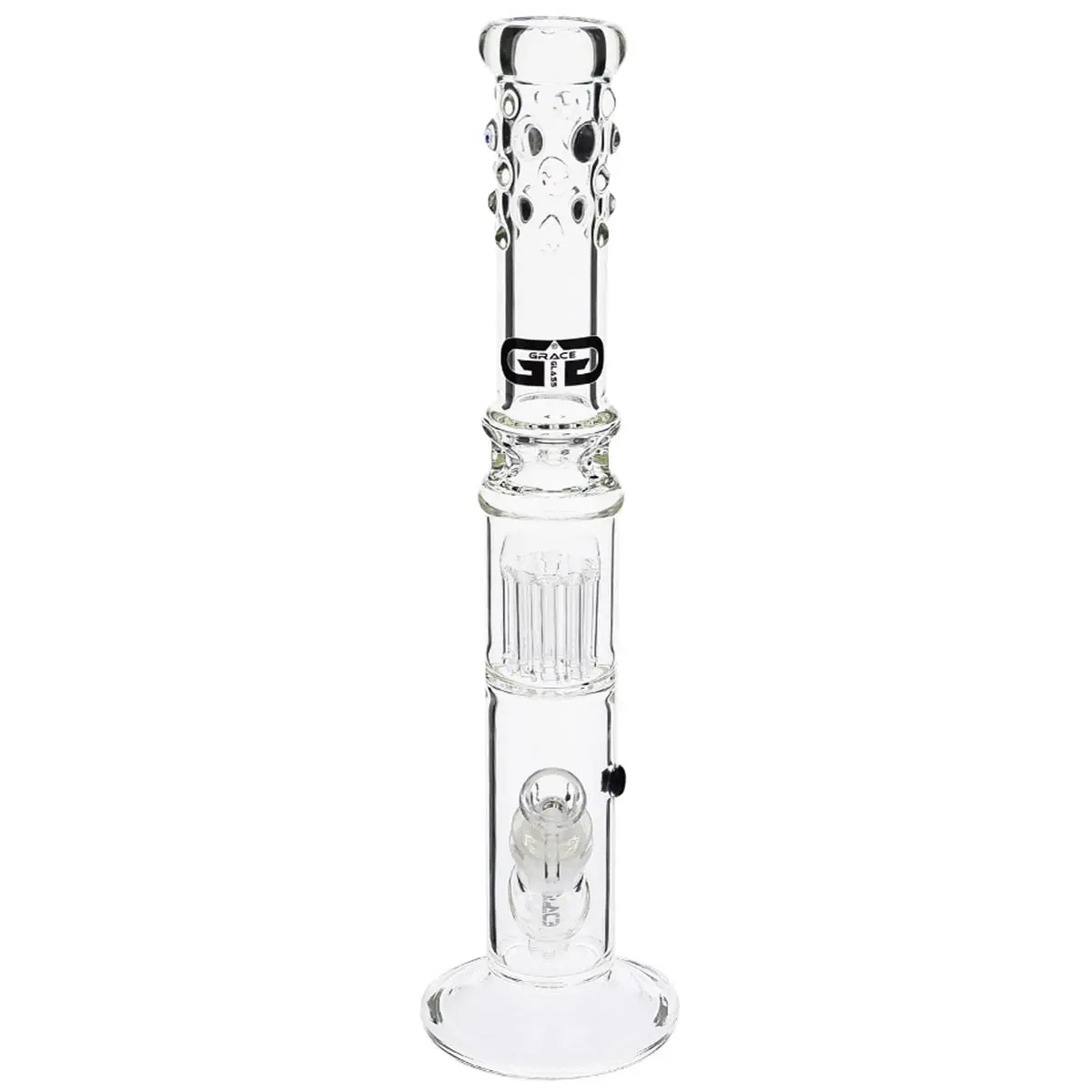 Grace Glass Bong "Bling Bling Bianca" 46 cm