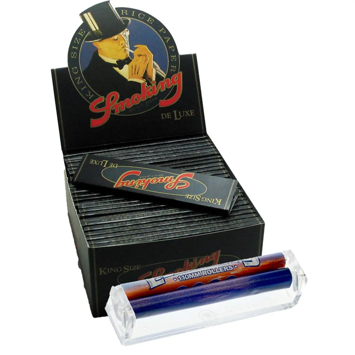 50 Smoking papel de fumar + liadora DELUXE 