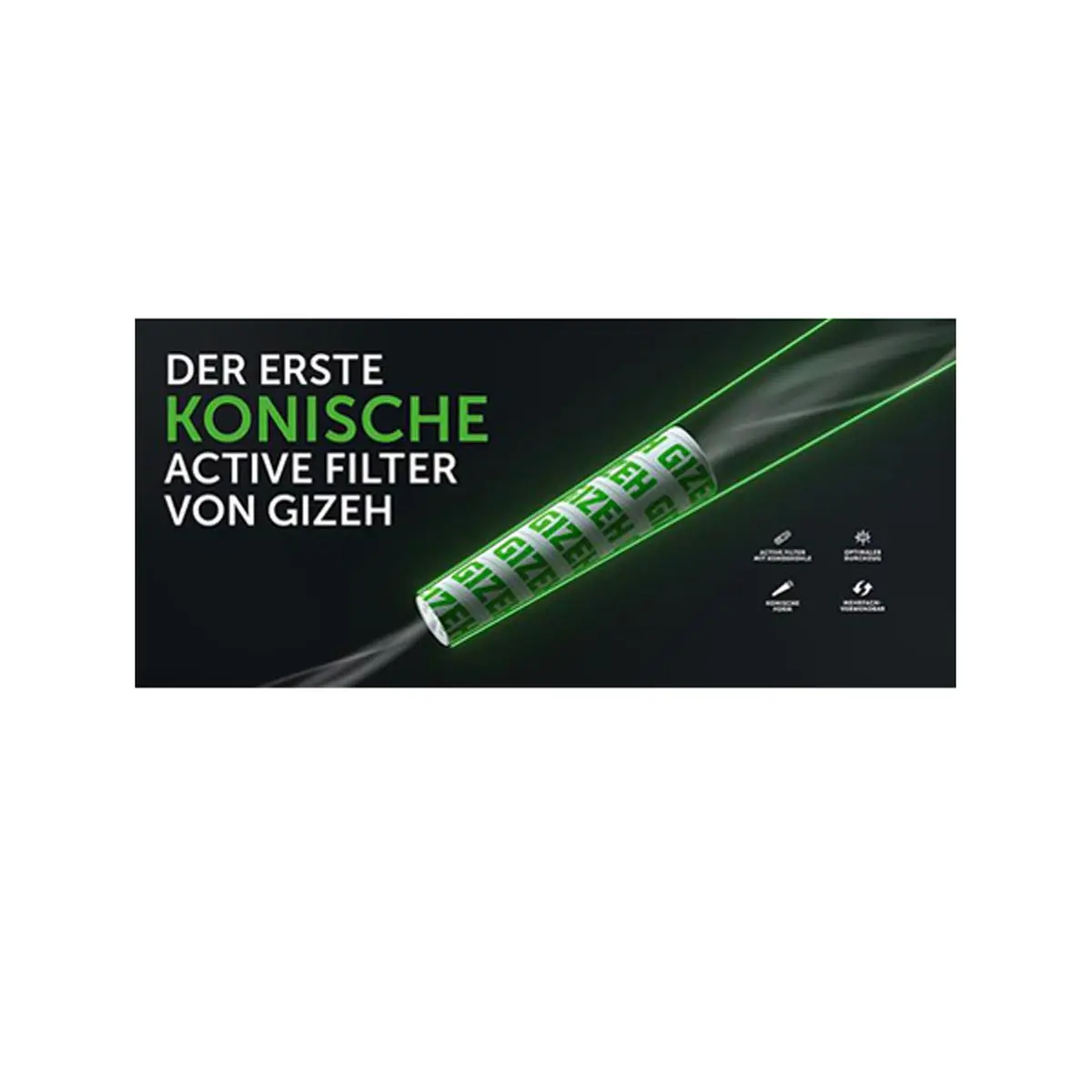 Filtro activo cónico GIZEH 10x