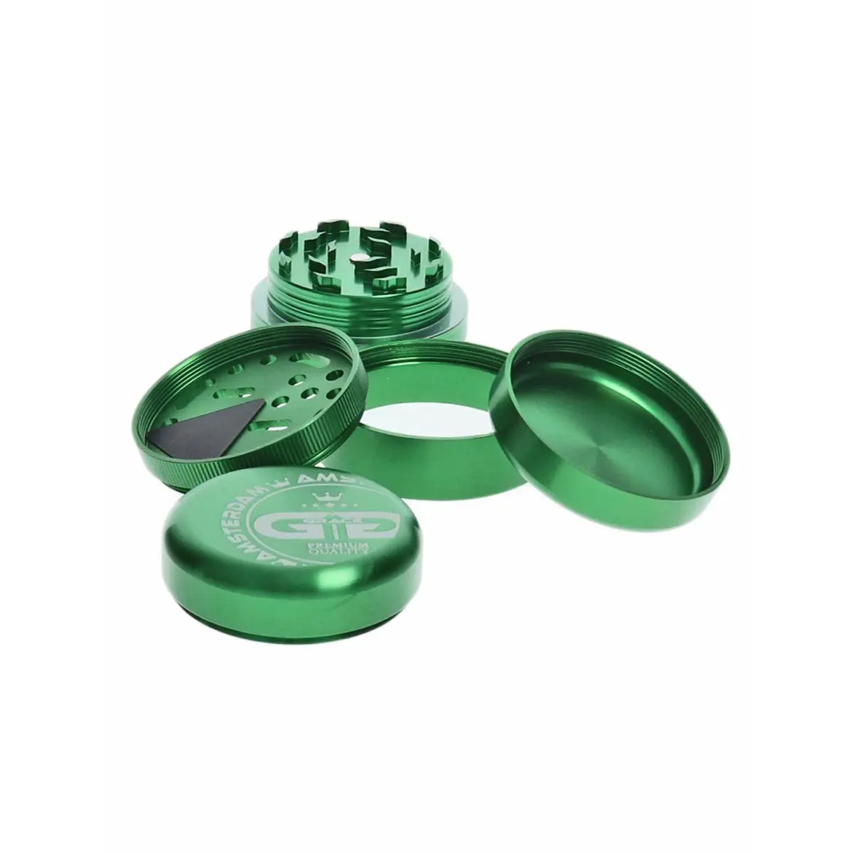 Grace Glass Grinder American Style 5-Part 55mm verde